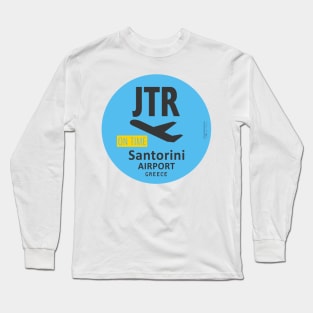 Santorini JTR airport Long Sleeve T-Shirt